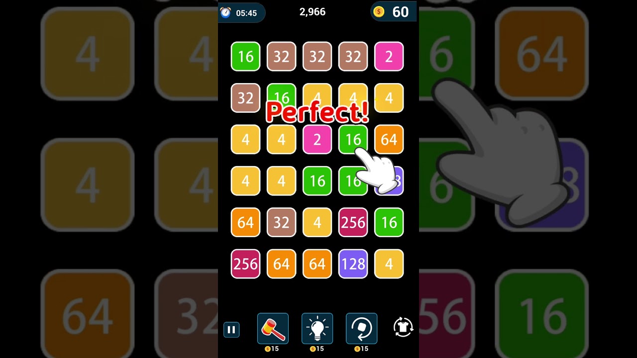 2248 - Numbers Game 2048