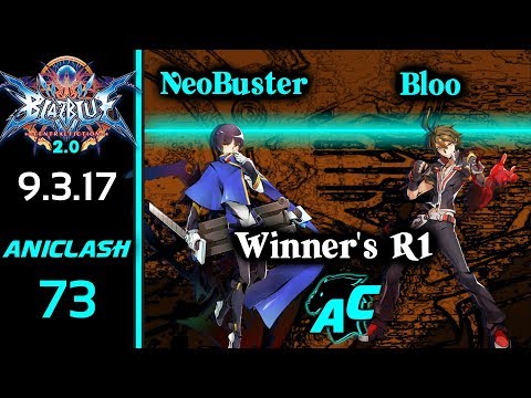 AniClash 73 - NeoBuster (Hibiki) vs Bloo (Naoto) Winner's R1 - Blazblue CF 2