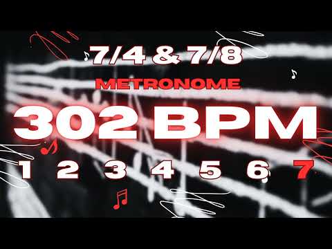 302 BPM - 7/4 & 7/8 Metronome