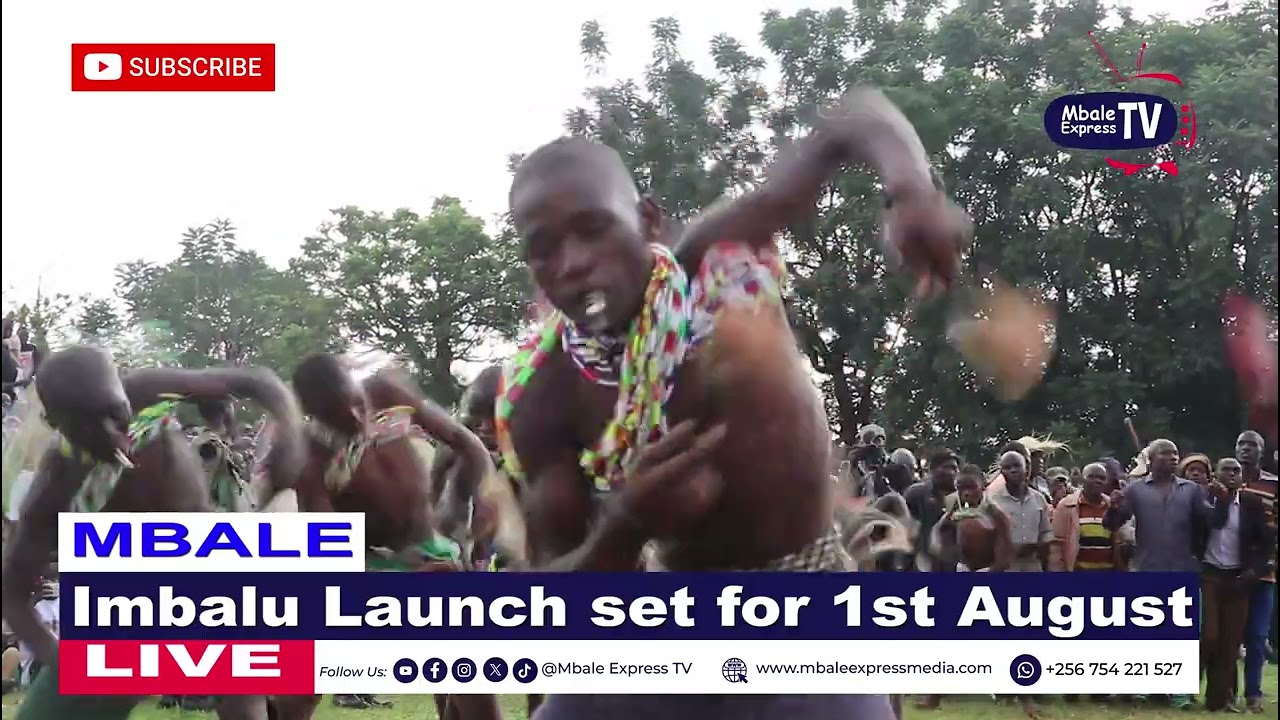 Don't miss imbalu launch on 1st August in Mutoto Mbale City 