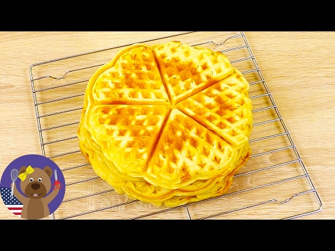 Super simple WAFFLE RECIPE | Quark and Lemons | Thick but Fluffy