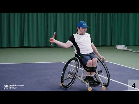 Rollstuhltennis-Tutorial 2.3: Chairskills - Pyramidenfahrt