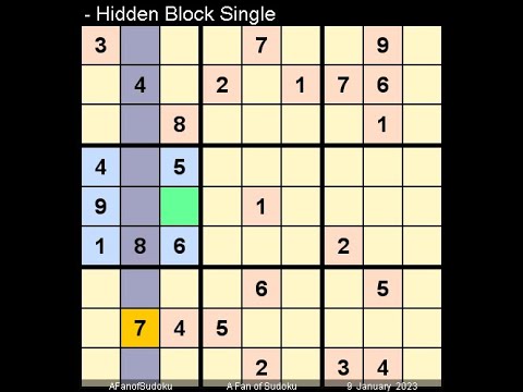 How to Solve Los Angeles Times Sudoku Expert January 9, 2023