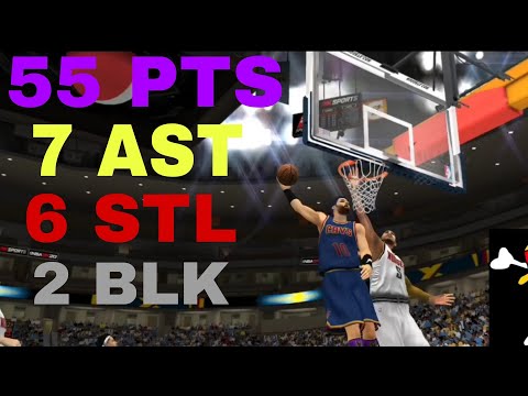 MyCareer 39th Game 55/7/1, 6 STL, 2 BLK, Player Of The Week (9)