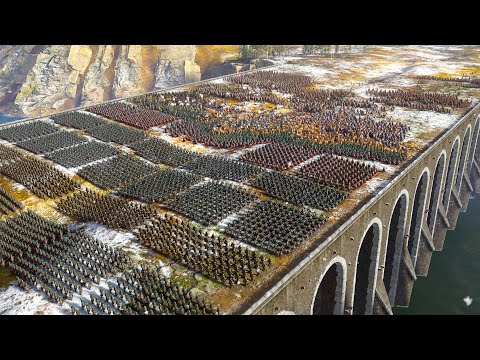 EPIC BRIDGE LAST STAND - Total War WARHAMMER 3