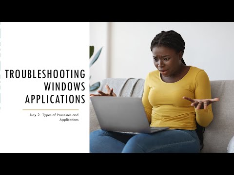 , title : 'Day 2:  Troubleshooting Windows Applications.   Types of Applications and Processes.'