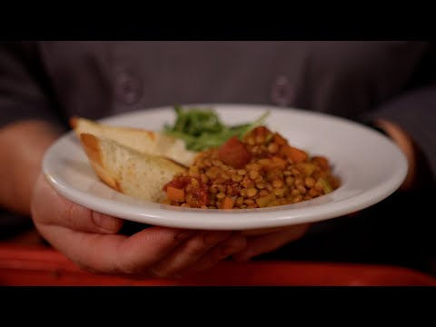 Aunt Mabel's Haystack Baked Lentils