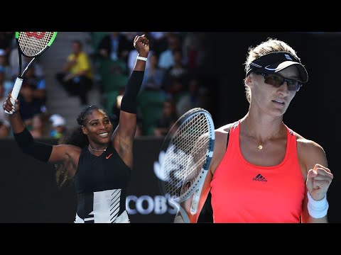 Serena Williams vs Mirjana Lucic-Baroni | 2017 AO SF | Highlights