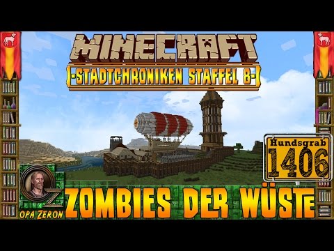 Minecraft #1406 -Stadtchroniken- Zombies der Wüste [HD+Deutsch]