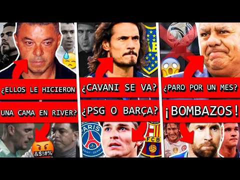 Was Gallardo betrayed at River by 5 players? + Is Cavani leaving Boca? + Is Argentine football su...