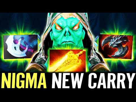 🔥 NIGMA Necrophos NEW CARRY with Manta + Satanic — 100% WTF Meta Radiance Cancer DPS Dota 2 Pro