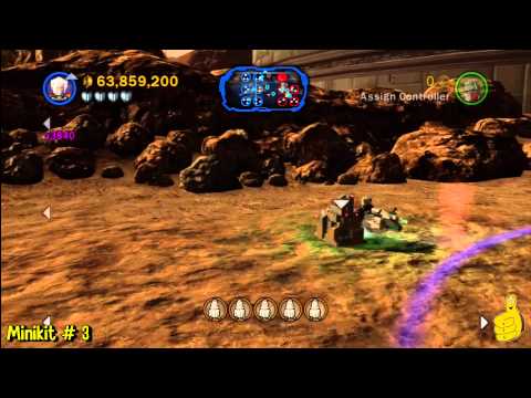 LEGO Star Wars 3: Battle For Geonosis Free Play (All 10 Minikits) - HTG