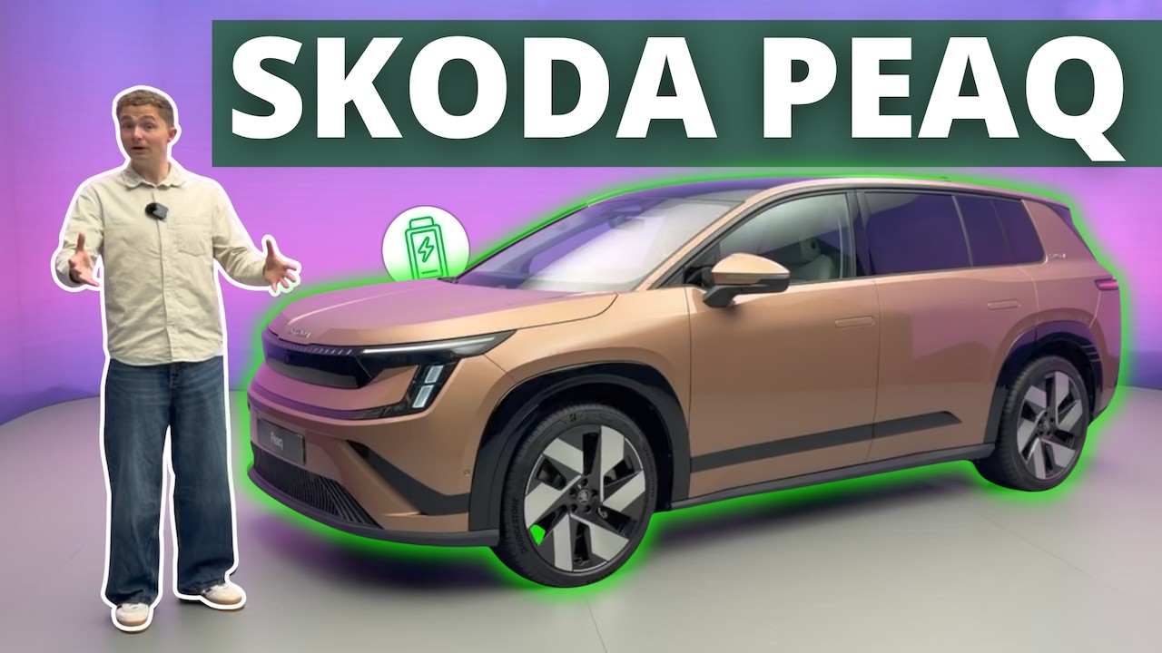 Ny 7-personers elektrisk Skoda! Skoda Peaq verdenspremiere