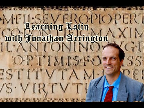 Latin Lesson: Singular vs Plural with Jonathan Arrington