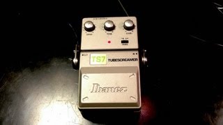 Video thumbnail for Ibanez Tube Screamer TS7 by shnobel
