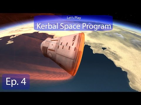 Kerbal Space Program - Ep. 4 - Minmus Flyby! - Let's Play