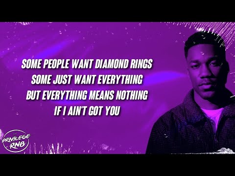Giveon - If I Ain't Got You (Lyrics) "Some people want it all but I don't"
