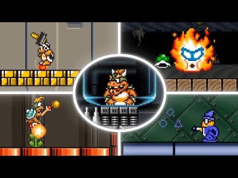 Super Mario Bros. X (SMBX) - Mario vs. The Moon Base - Boss Rush [All Bosses]