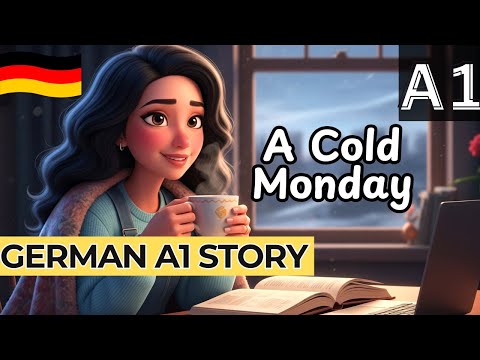 Learn German Fast : Easy A1 German Story for Beginners | A Cold Monday 🌨
