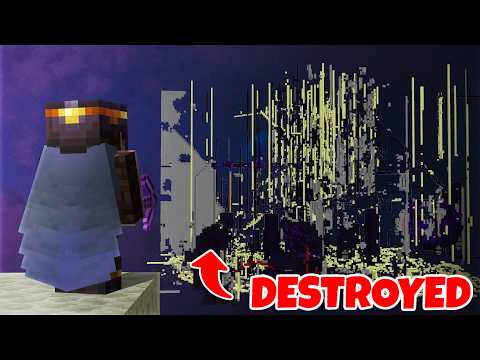 I Restored The Main End Island On The Donut SMP