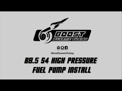 How To Install an AutoTech High Pressure Fuel Pump - B8/B8.5 Audi S4 3.0t