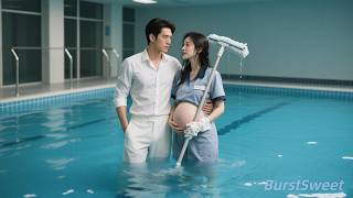 清潔工女孩腳滑掉進泳池竟意外懷孕，7年後首富奶奶看到她身邊縮小版的兒子，立刻讓她​​當媳婦！#短劇 #ChineseDrama #總裁 #灰姑娘 #情定緣分牽