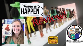 Ryan and Bethany board game reviews - Make It Happen video thumbnail