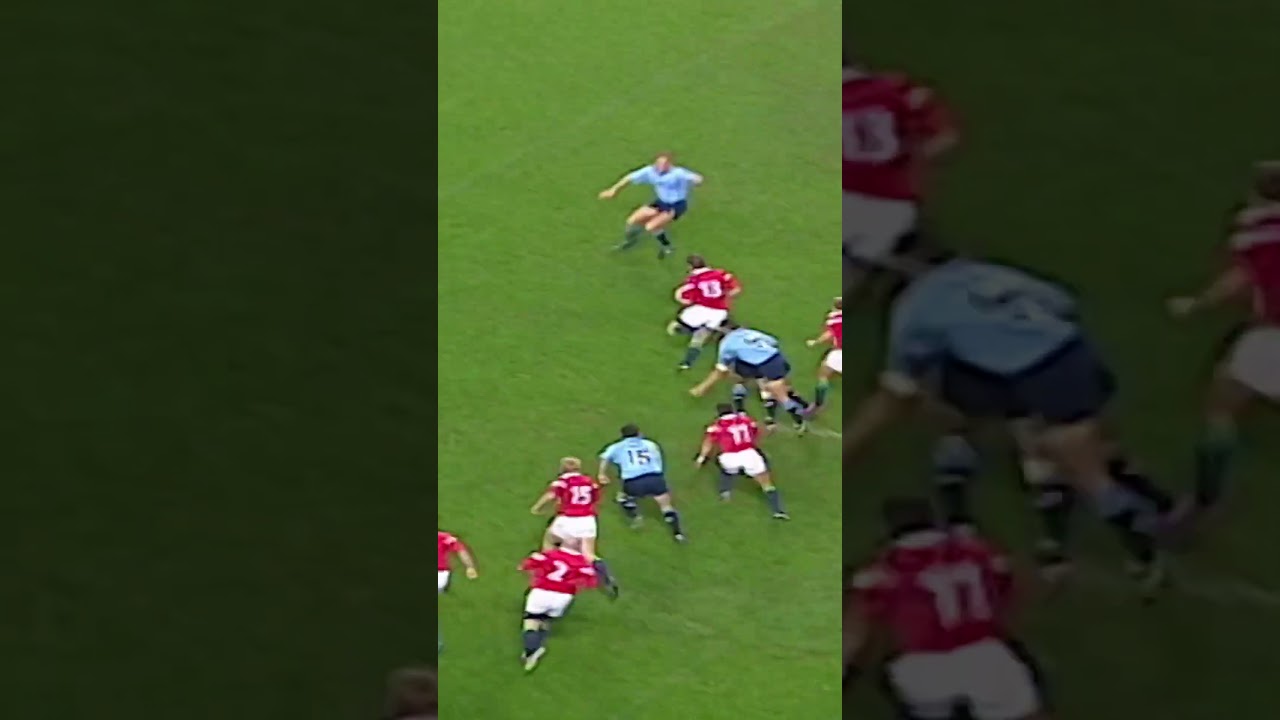 Magic from the ‘01 Lions 🪄 #Lionsrugby #rugby #rugbyunion #rugbytok