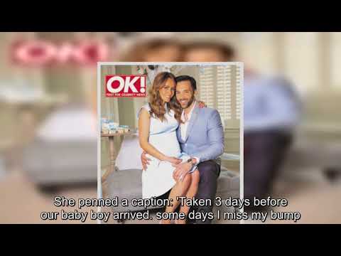 Samia Longchambon shares baby bump photo on Instagram