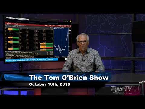 October 16th Tom O'Brien Show on TFNN - 2018