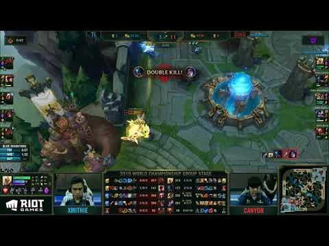 DAMWON vs Team Liquid Final Teamfight - Worlds2019