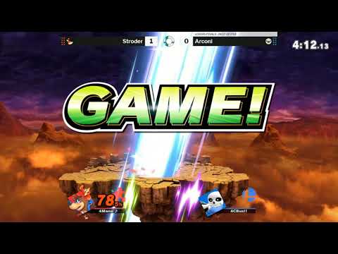 SOS 160 Grand Finals - Stroder (Banjo & Kazooie, Mario) vs Arconi (Meta Knight, Sans)