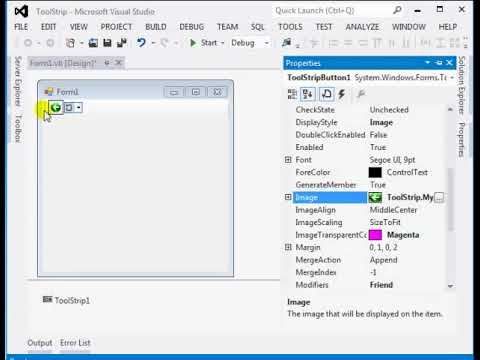 42_ال  (VB.Net - ToolStrip)