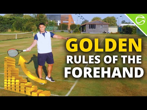 Tennis Forehand Technique - Five Golden Rules