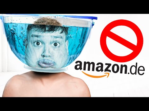 Ich hab GEBANNTE AMAZON Produkte getestet (XXL MEGA EDITION)