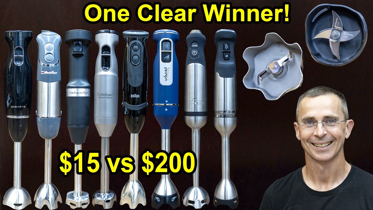 Best Immersion Blender Ever Tested! One Clear Winner!