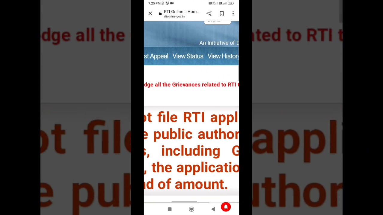 How to check RTI request status #rti #rtireply #icsi #csstudent #youtubeshorts #youtube #shorts #cs