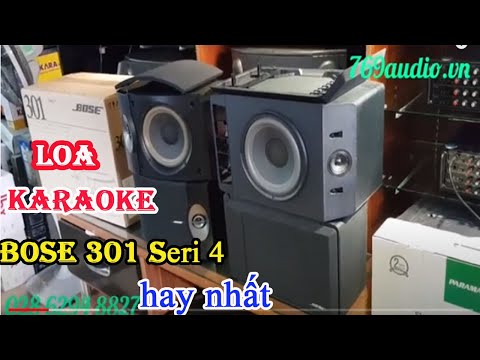 Nên chọn loa karaoke bose 301seri 4 hay chọn bose 301seri 5 tại 769audio - 0909 933 916