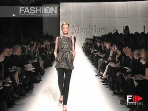 Fashion Show "Max Mara" Autumn Winter 2007 2008 Pret a Porter Milan 3 of 3 by Fashion Channel