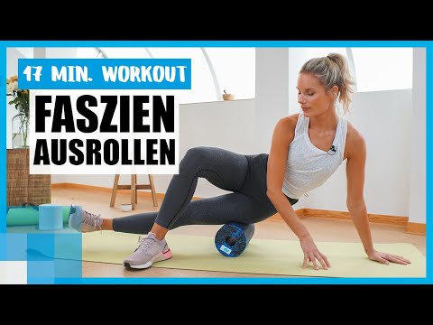 17 MIN Fascia Training: The Blackroll Workout for Sore Muscles | with Kaya Renz 🧘‍♀️