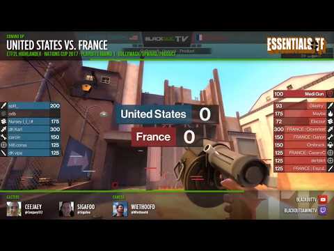 ETF2L Highlander Nations Cup #5 Playoffs: USA vs. France