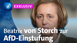 Beatrix von Storch nennt Vorgehen des Bundesamtes für Verfassungsschutz „rechtsstaatsunwürdig“