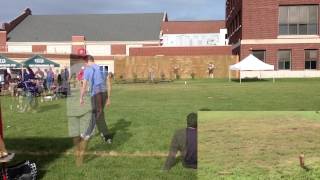 preview picture of video '2013 Decorah Kubb Longest King Toss'