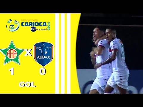 PORTUGUESA 1X0 AUDAX - CARIOCÃO 2024 - TAÇA GUANABARA - 8ª RODADA