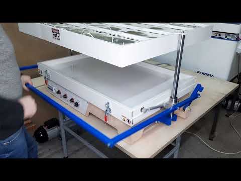Vacuum Forming Machine TP-series  36"x24" (915x610mm) Vacuum forming polystyrene plastic 1mm