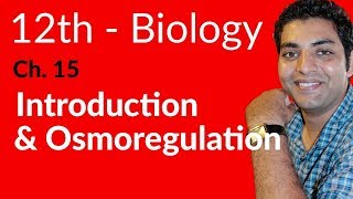 Fsc Biology Book 2 -  Introduction to Osmoregulation - Ch 15 Homeostasis - 12th Class Biology