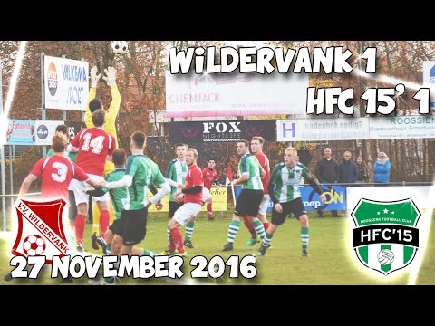 4 GOALS! Wildervank 1 - HFC '15 1 | uitslag 2-2 | SONY FDR-AXP33