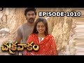 Episode 1010 Chakravakam Telugu Daily Serial Manjula Naidu Loud Speaker