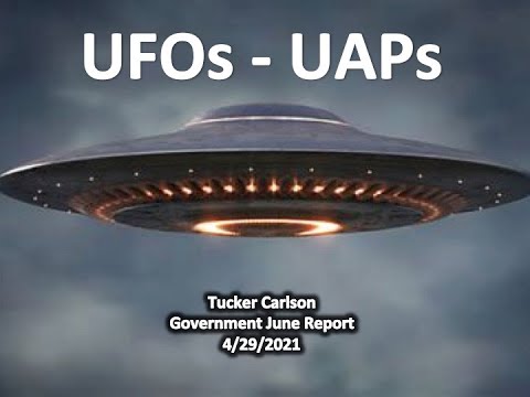 Tucker Carlson Fox UFO's / UAPs Intell Failure Government whistleblower warns of sinsister motives?