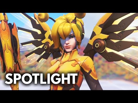 Honey Bee Mercy Skin Spotlight | Overwatch